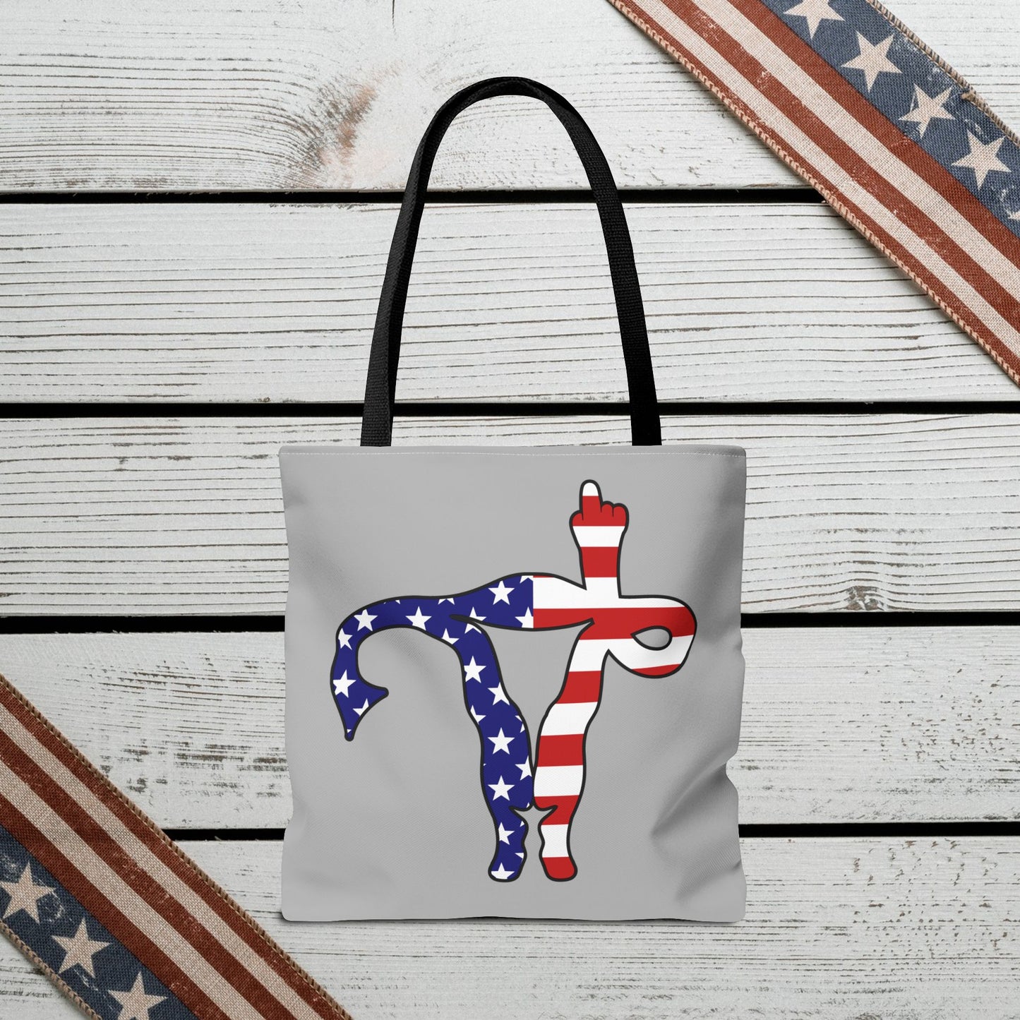 The Ultimate Patriotic Tote Bag: Stars, Stripes & Reproductive Rights