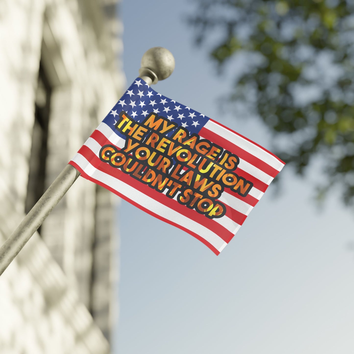 Flag: My Rage is The Revolution Your Laws Couldn't Stop