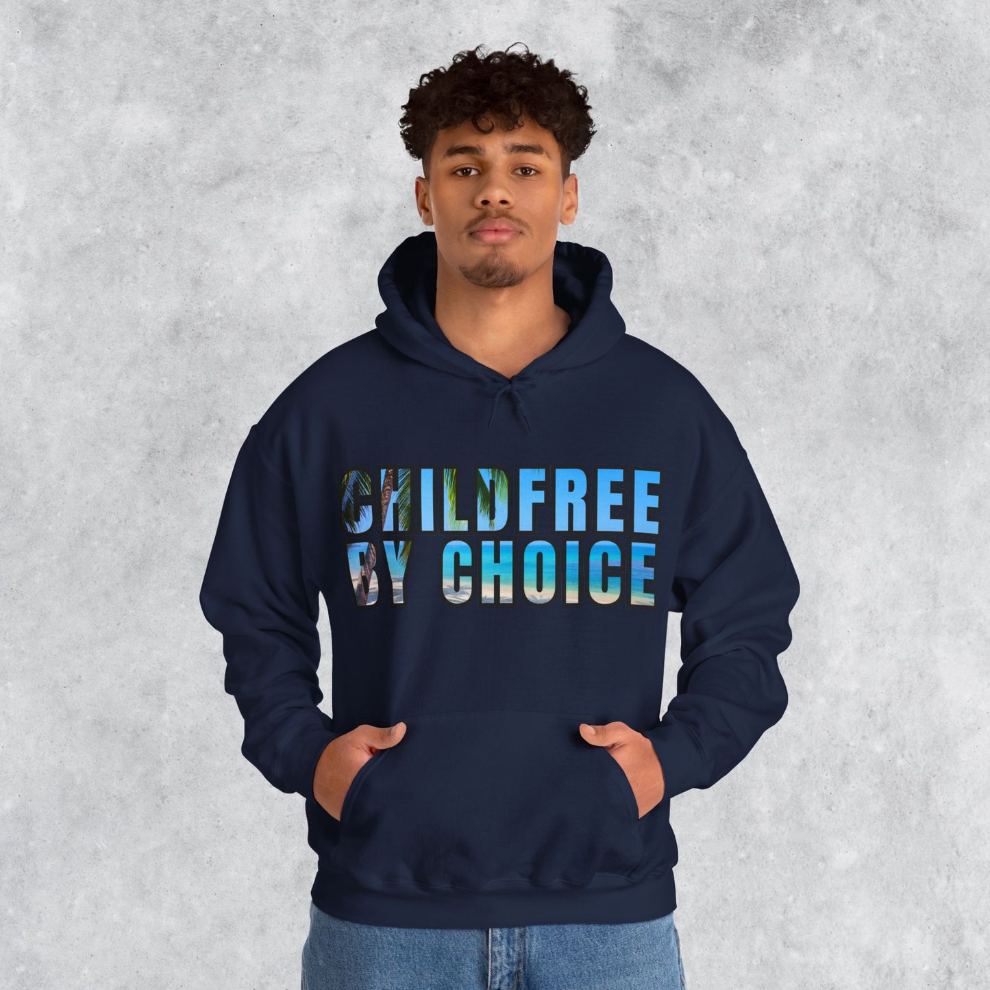 Unisex Warm&Cozy Hoodie: Childfree by Choice
