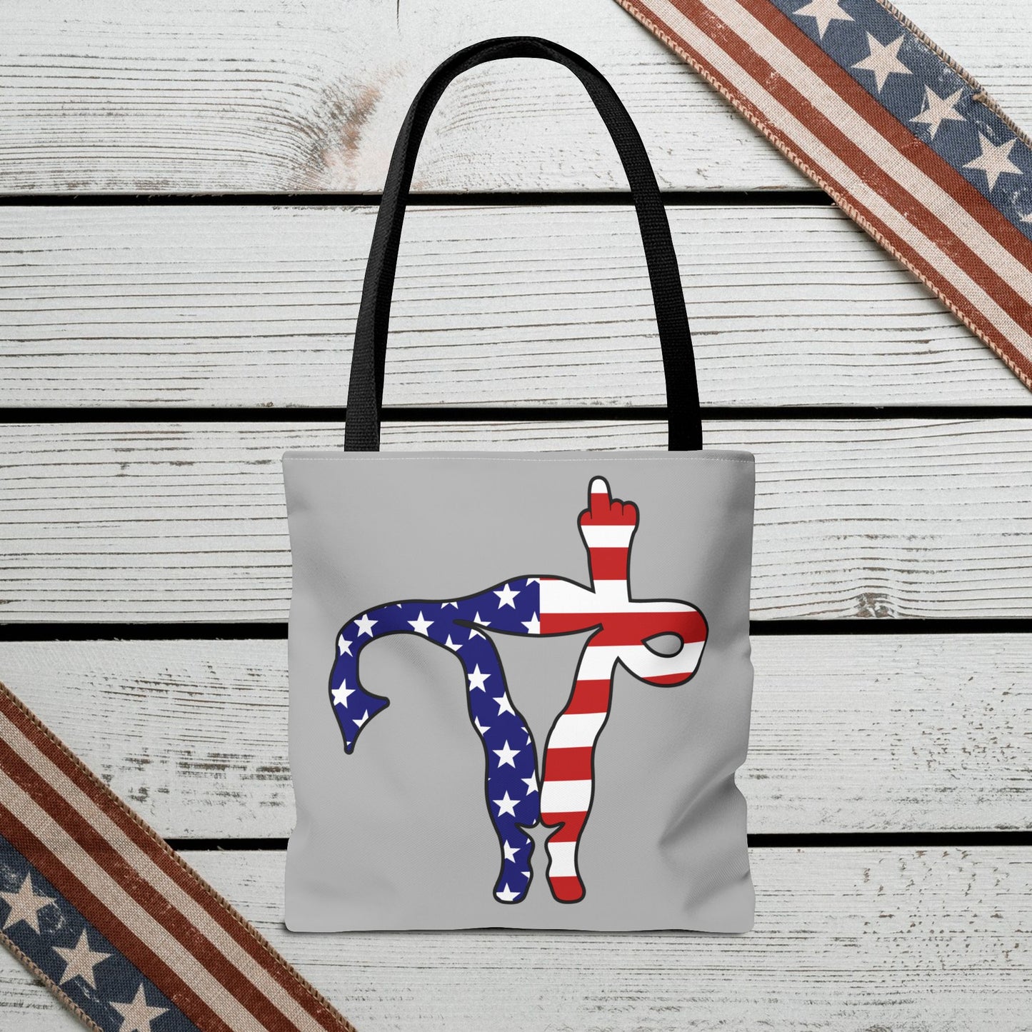 The Ultimate Patriotic Tote Bag: Stars, Stripes & Reproductive Rights