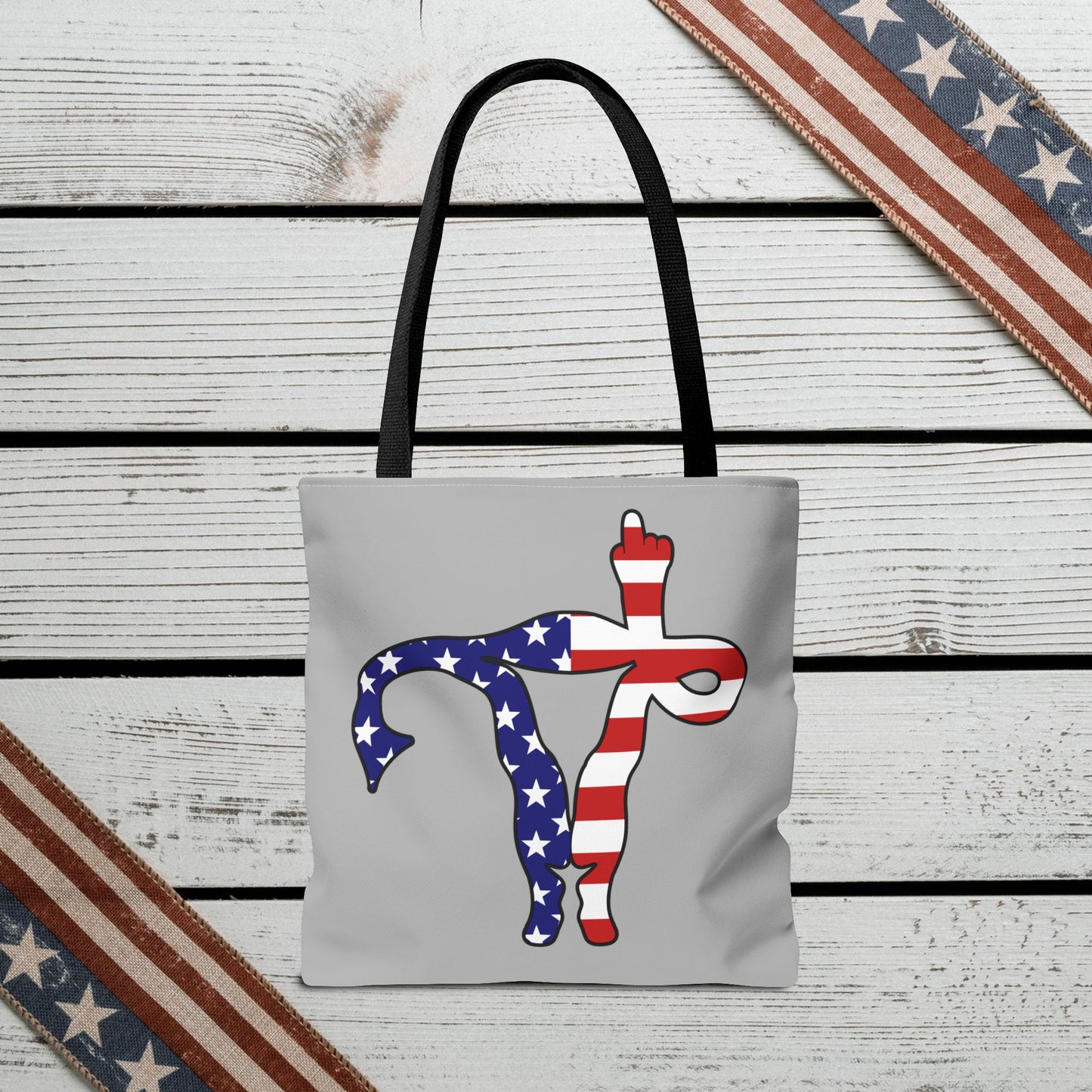 The Ultimate Patriotic Tote Bag: Stars, Stripes & Reproductive Rights