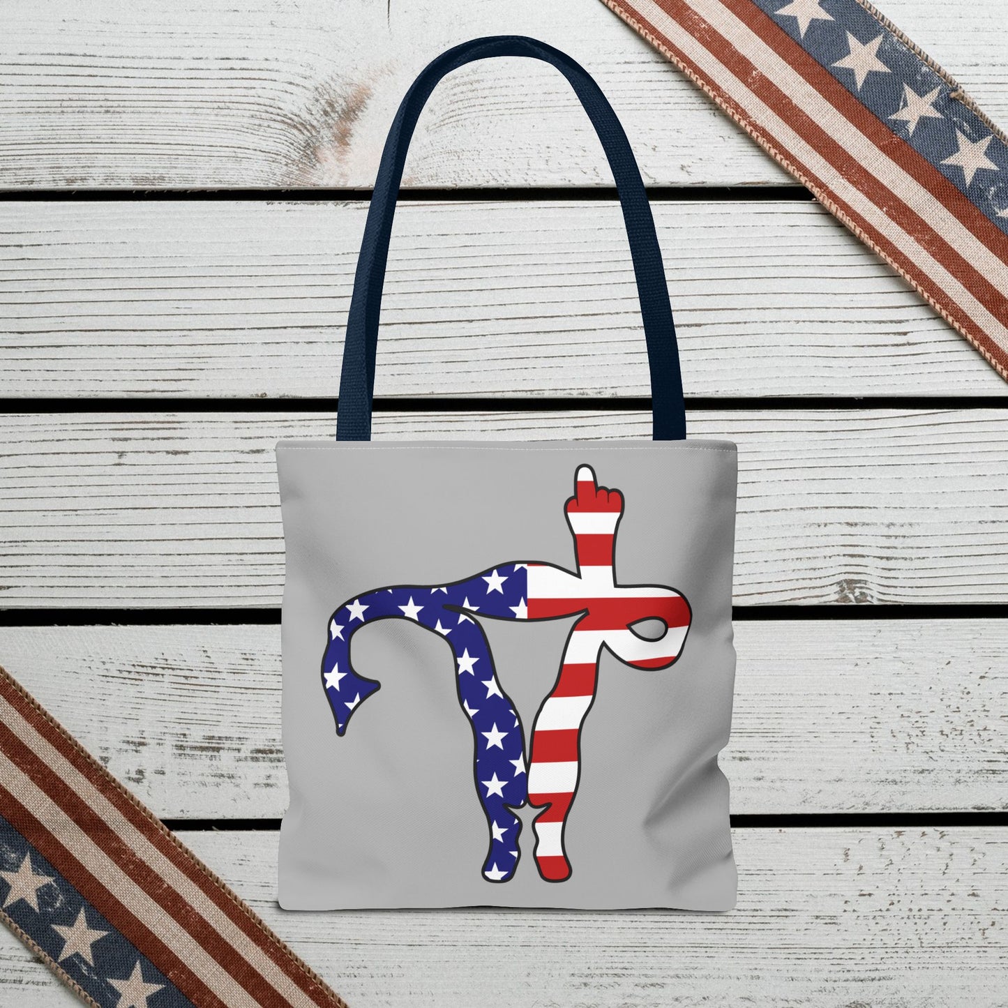 The Ultimate Patriotic Tote Bag: Stars, Stripes & Reproductive Rights