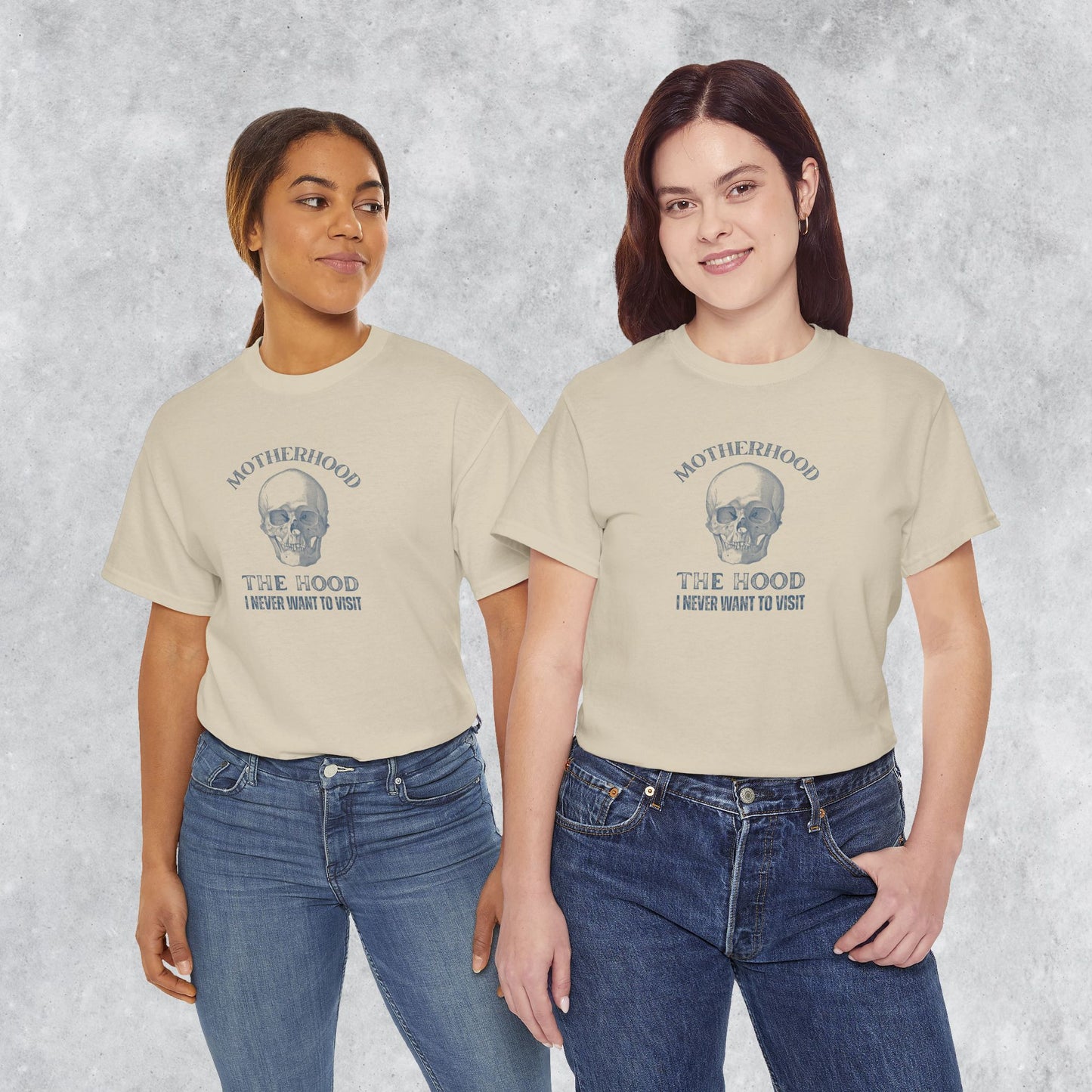 Sarcastic Childfree T-shirt: Motherhood - The Hood I Never Want to Visit