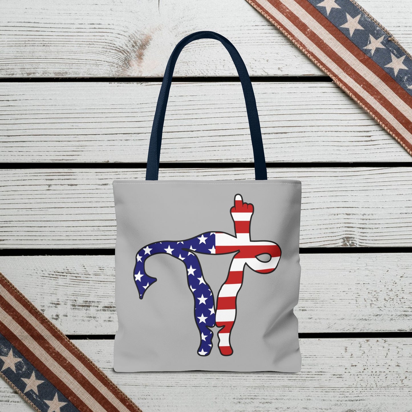 The Ultimate Patriotic Tote Bag: Stars, Stripes & Reproductive Rights