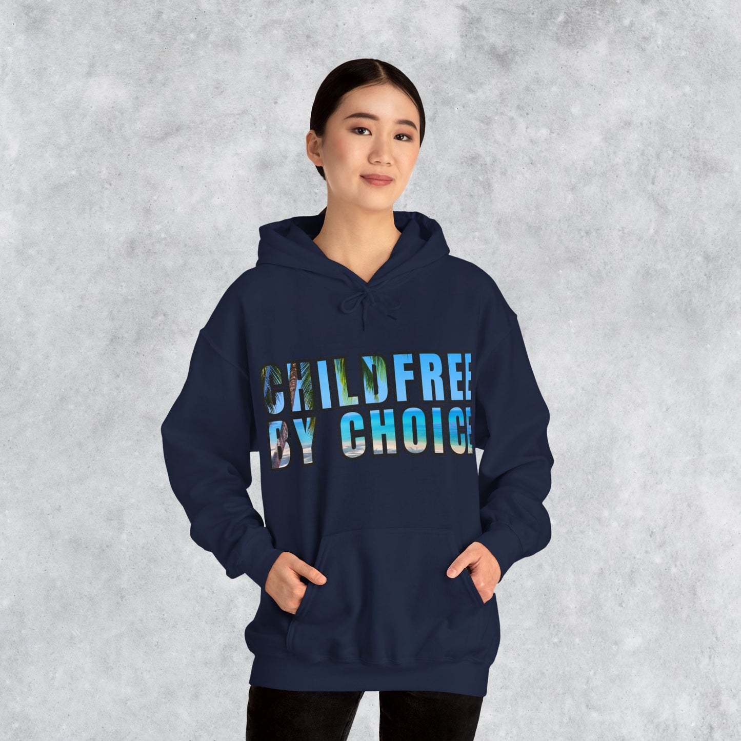 Unisex Warm&Cozy Hoodie: Childfree by Choice