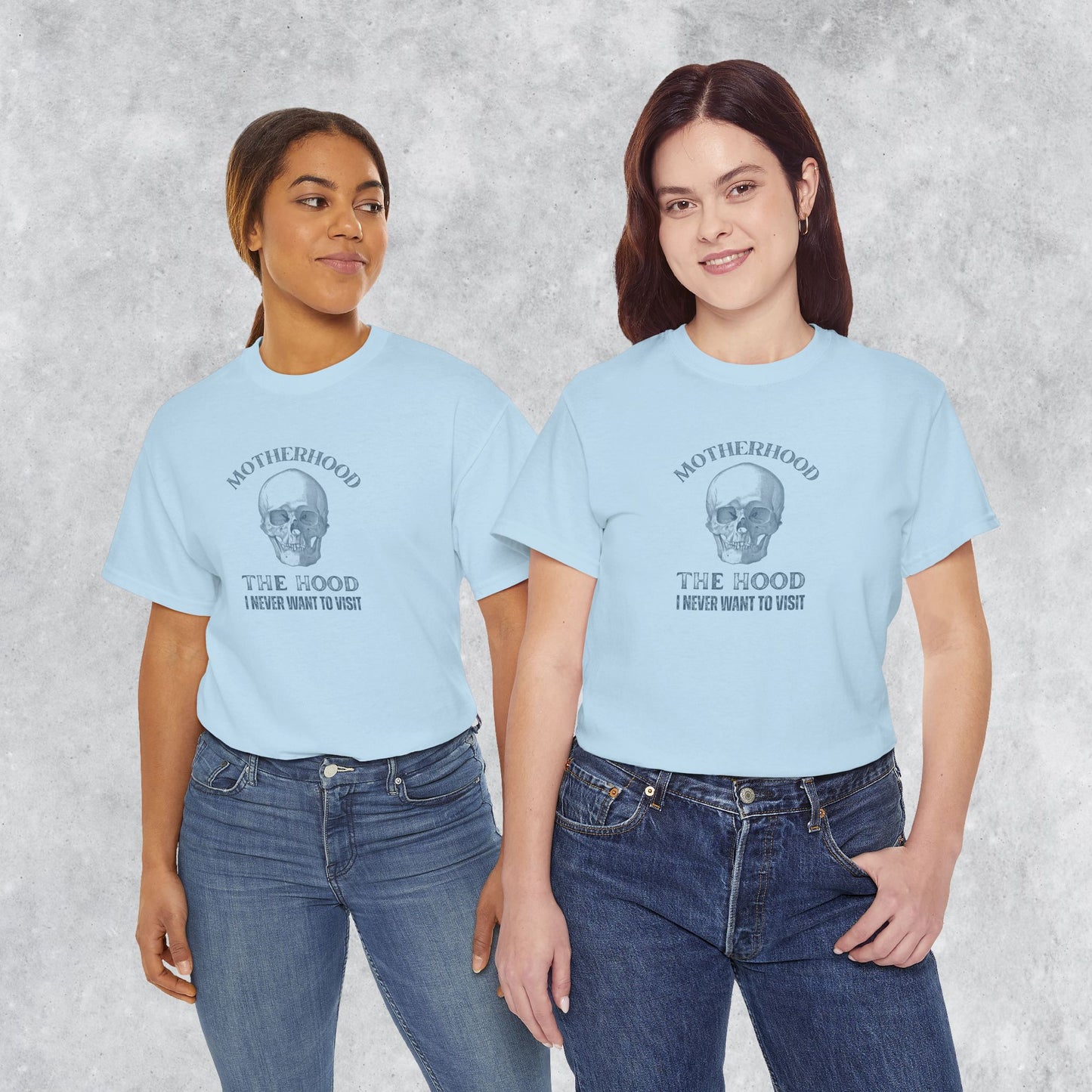 Sarcastic Childfree T-shirt: Motherhood - The Hood I Never Want to Visit