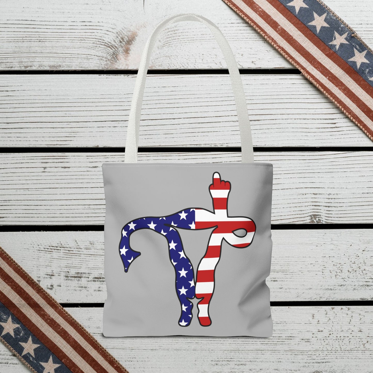 The Ultimate Patriotic Tote Bag: Stars, Stripes & Reproductive Rights