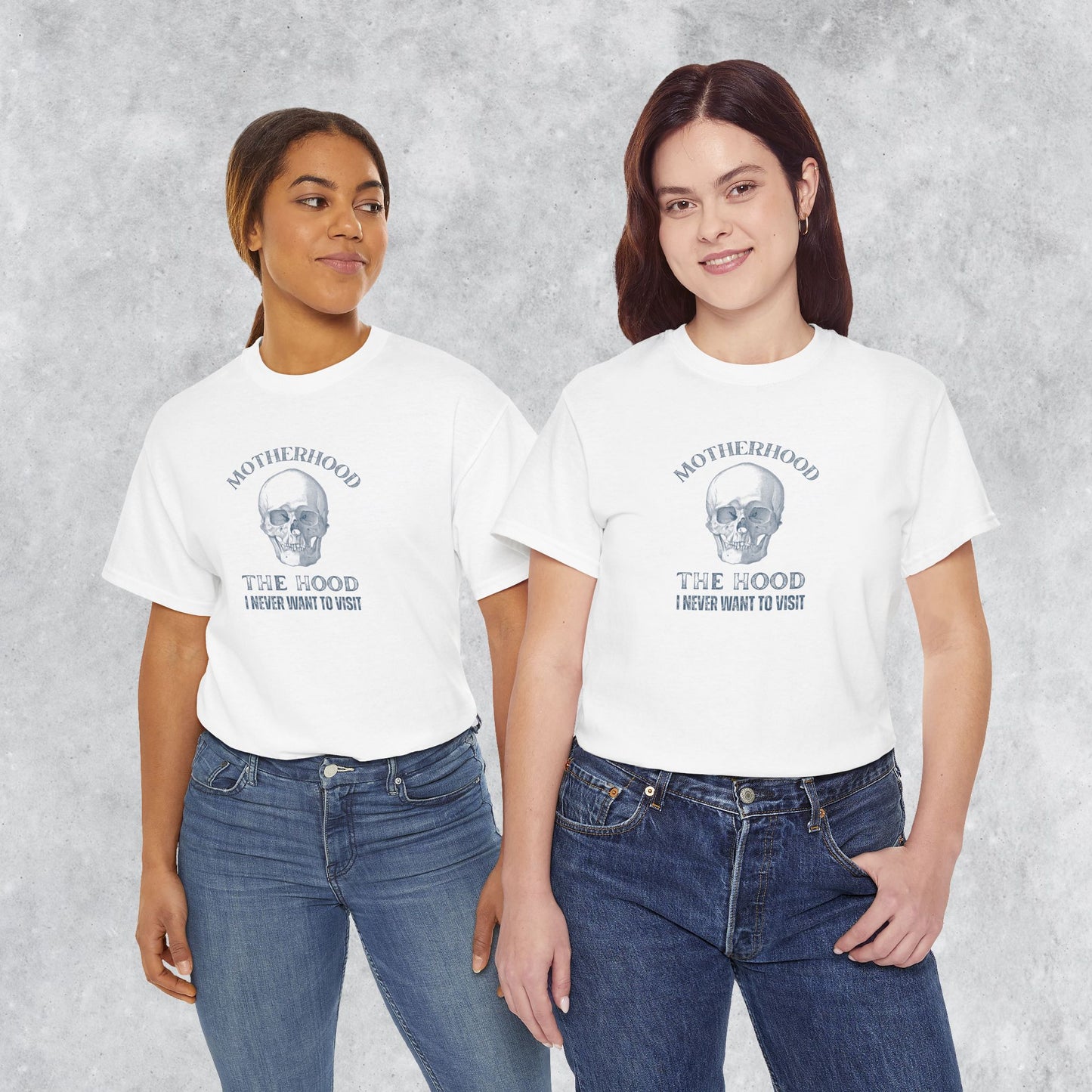 Sarcastic Childfree T-shirt: Motherhood - The Hood I Never Want to Visit
