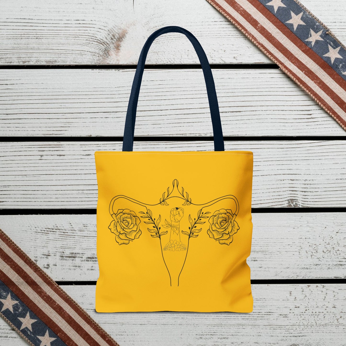 Patriotic Protest Tote Bag: My Rage is the Revolution Your Laws Couldn't Stop