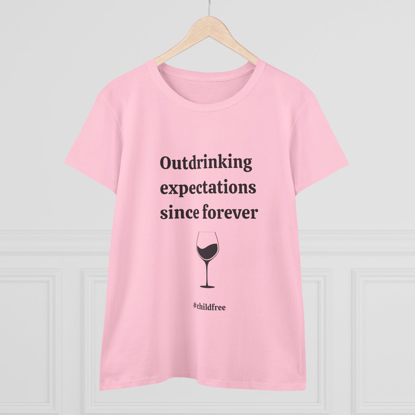 Midweight Cotton Tee: Outdrinking expectations since forever