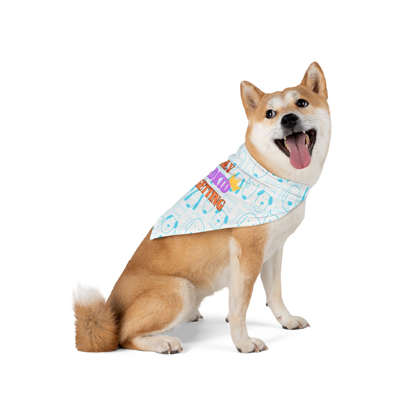 Funny Pet Bandana: The Only Grandkid You're Getting