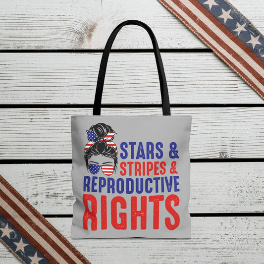 The Ultimate Patriotic Tote Bag: Stars, Stripes & Reproductive Rights