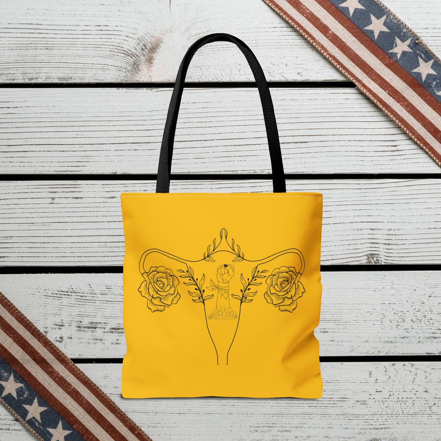 Patriotic Protest Tote Bag: My Rage is the Revolution Your Laws Couldn't Stop