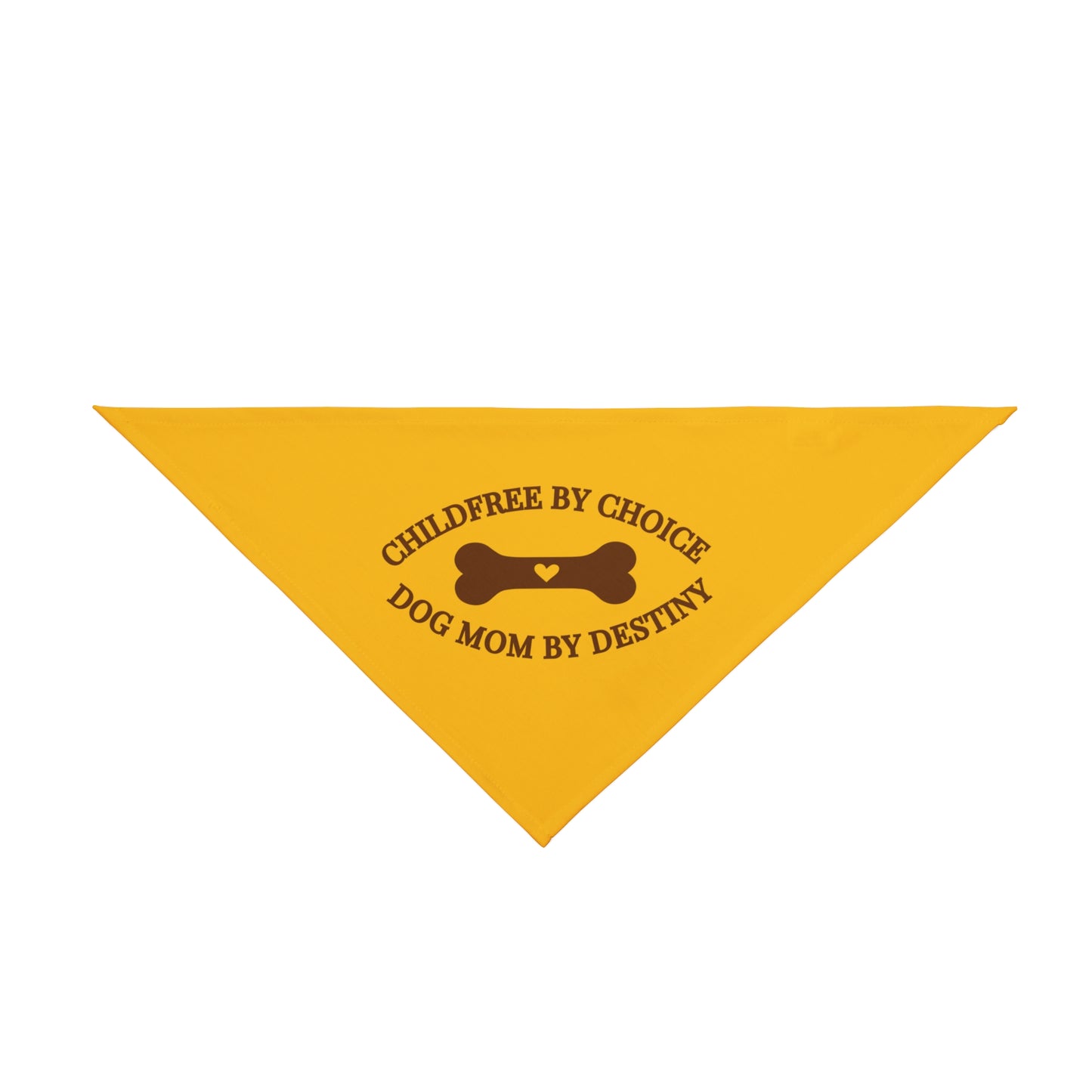 Funny Pet Bandana: Childfree by Choice, Dog Mom by Destiny