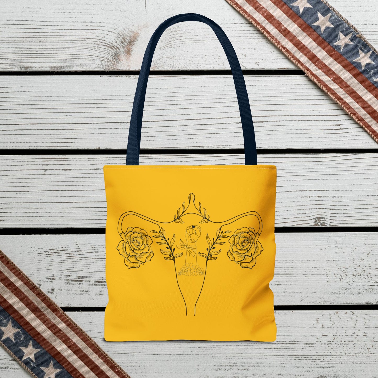 Patriotic Protest Tote Bag: My Rage is the Revolution Your Laws Couldn't Stop
