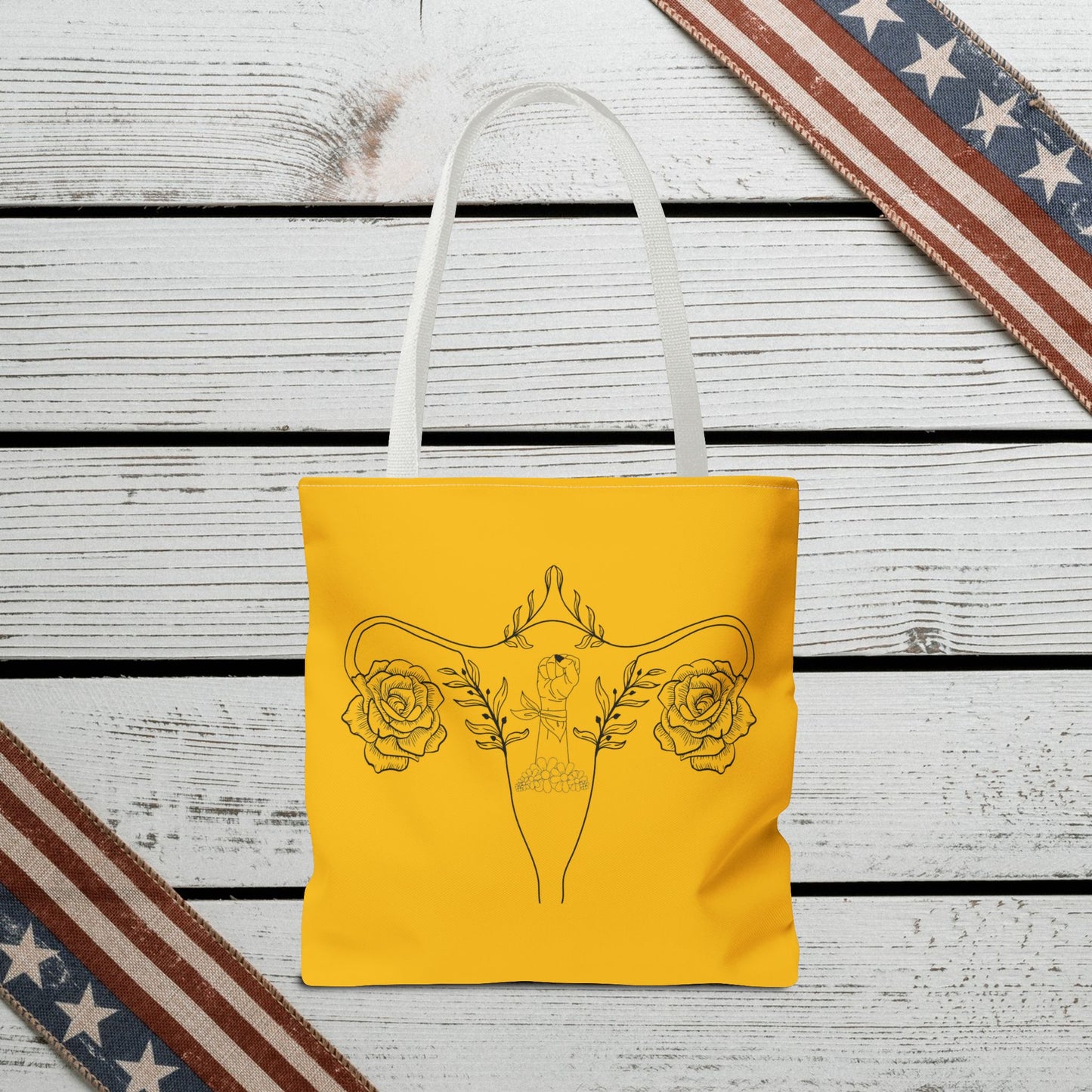Patriotic Protest Tote Bag: My Rage is the Revolution Your Laws Couldn't Stop