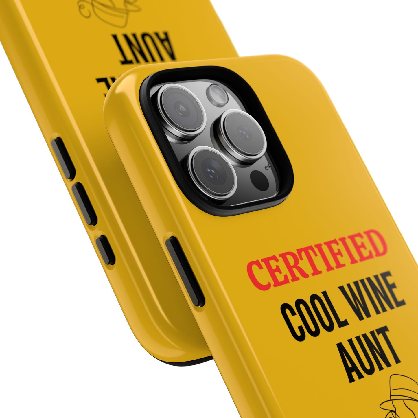 iPhone Case: Certified Cool Wine Aunt