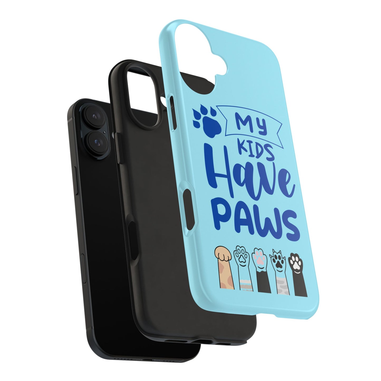 Funny iPhone Case: My Kids Have Paws