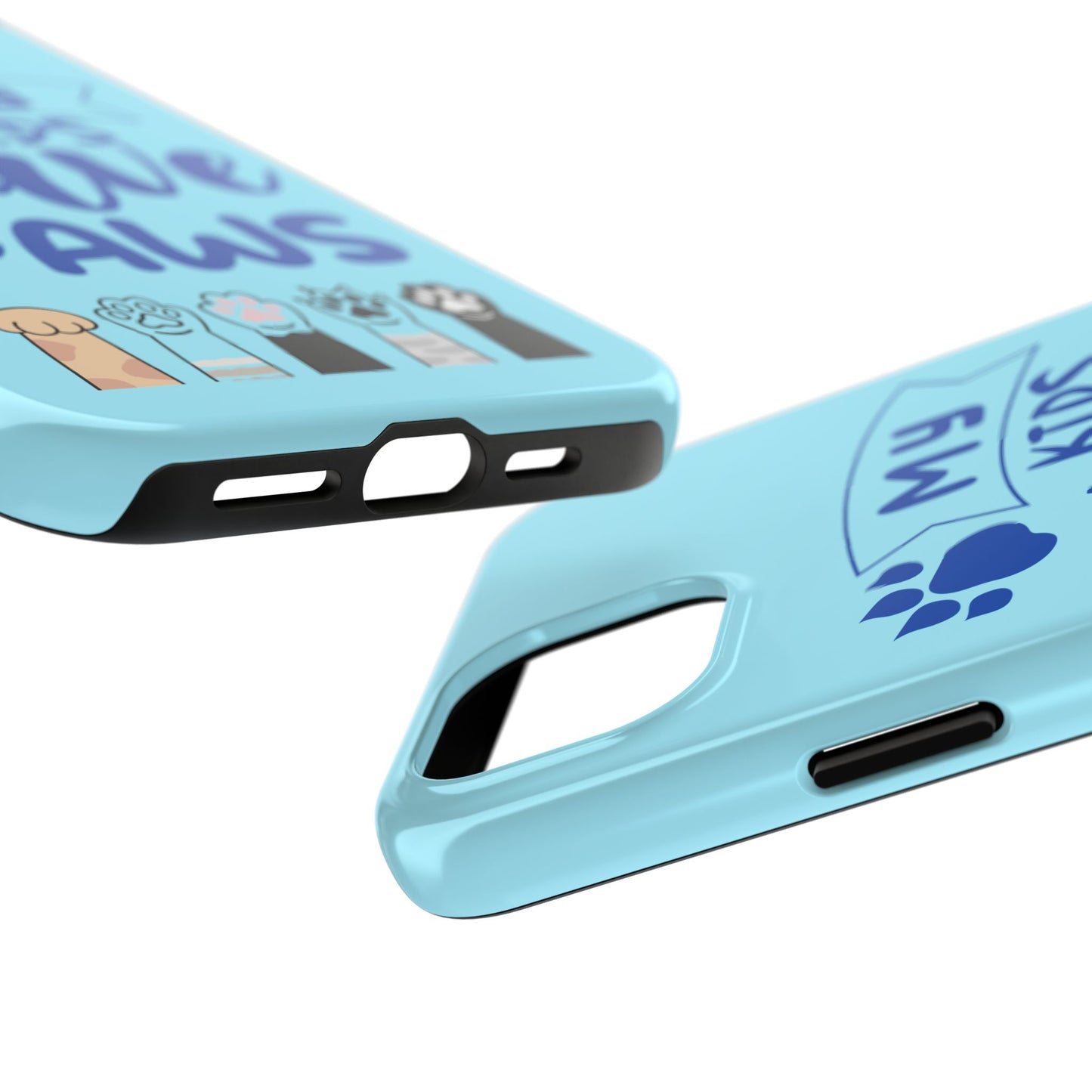 Funny iPhone Case: My Kids Have Paws