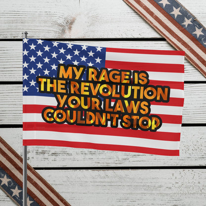 Flag: My Rage is The Revolution Your Laws Couldn't Stop