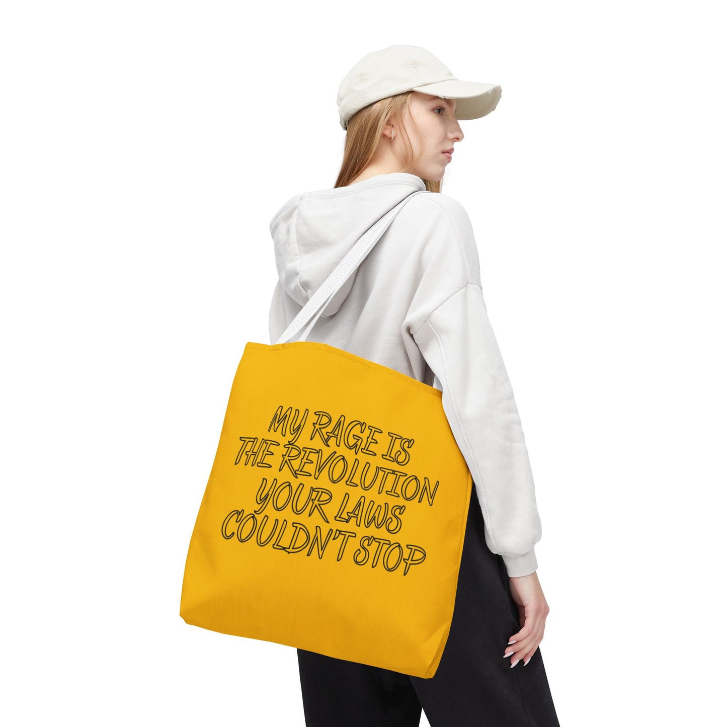 Patriotic Protest Tote Bag: My Rage is the Revolution Your Laws Couldn't Stop