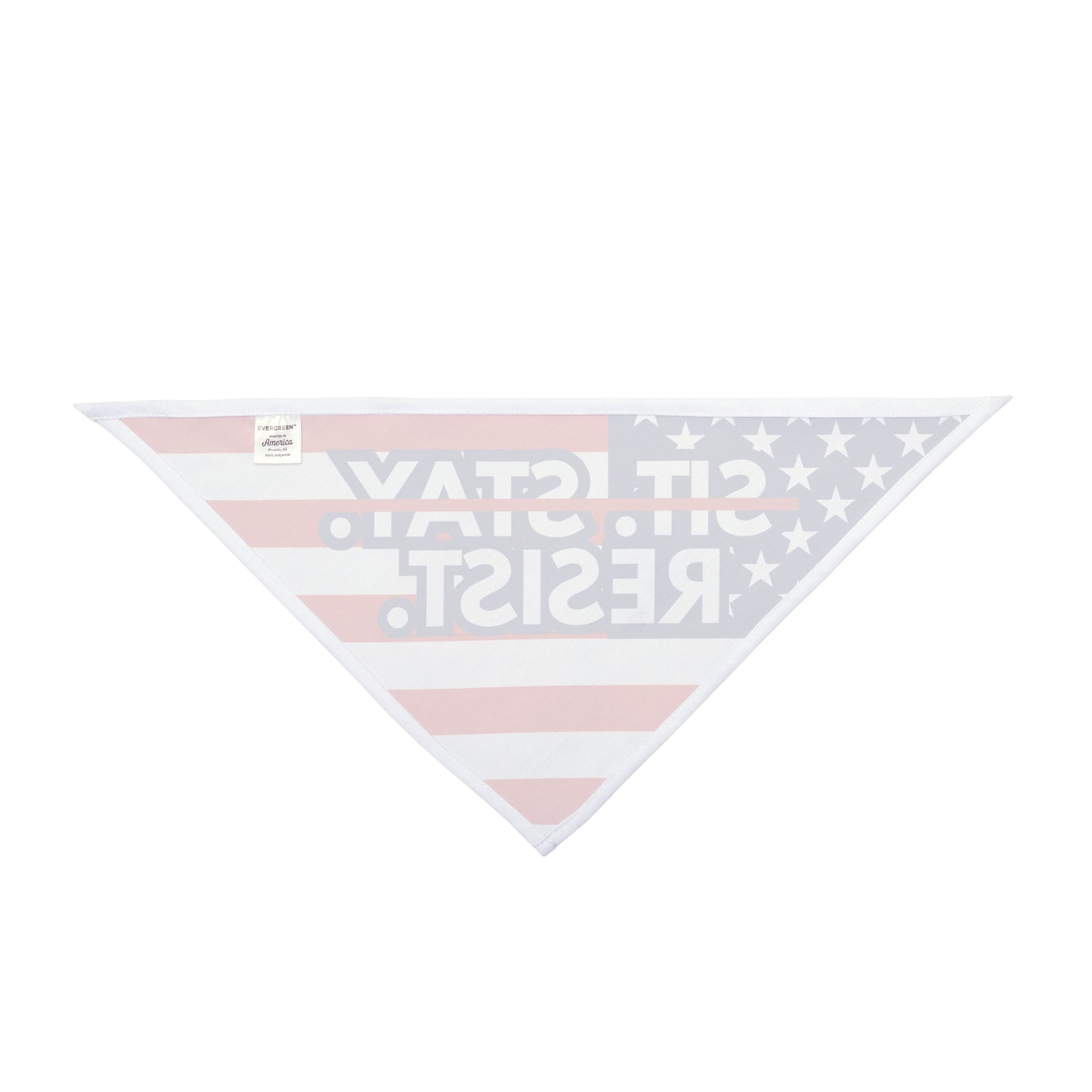 Feminist Dog Bandana: Sit. Stay. Resist